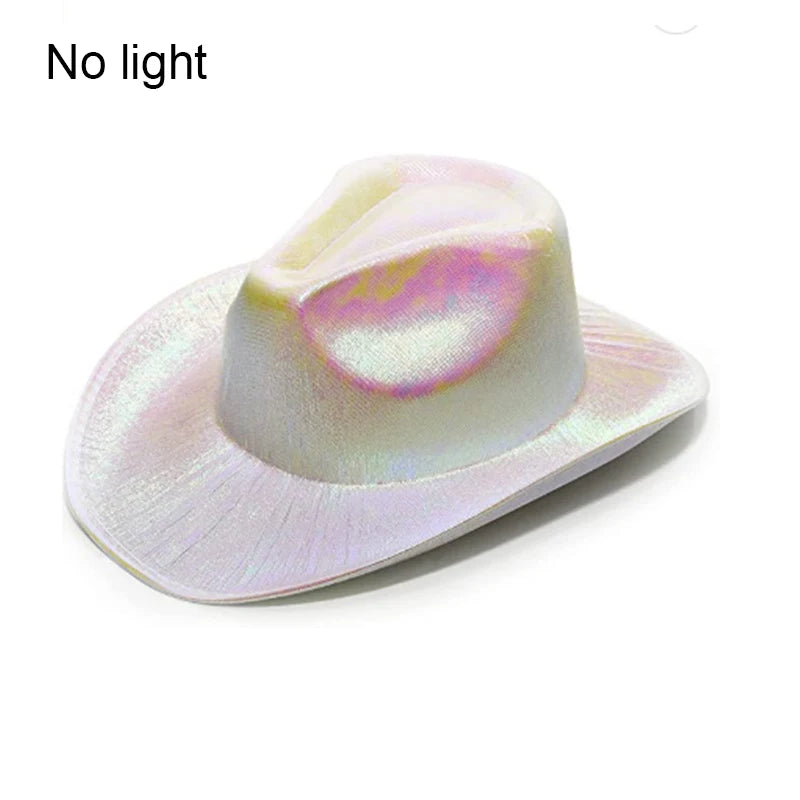 Luminous Neon LED Men Women Solid Color Bucket Hats Hip Hop Panama Cap Fisherman Hats Cotton Outdoor Summer Casual Fishing Cap