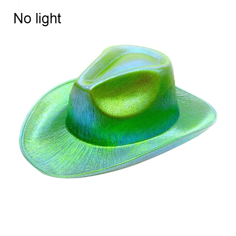 Luminous Neon LED Men Women Solid Color Bucket Hats Hip Hop Panama Cap Fisherman Hats Cotton Outdoor Summer Casual Fishing Cap