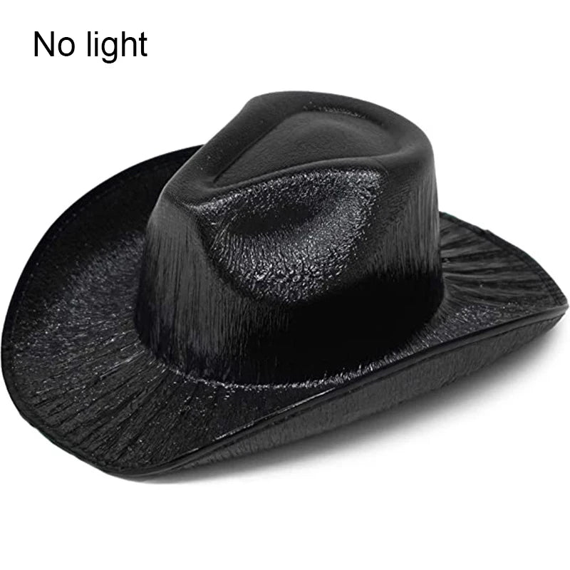 Luminous Neon LED Men Women Solid Color Bucket Hats Hip Hop Panama Cap Fisherman Hats Cotton Outdoor Summer Casual Fishing Cap
