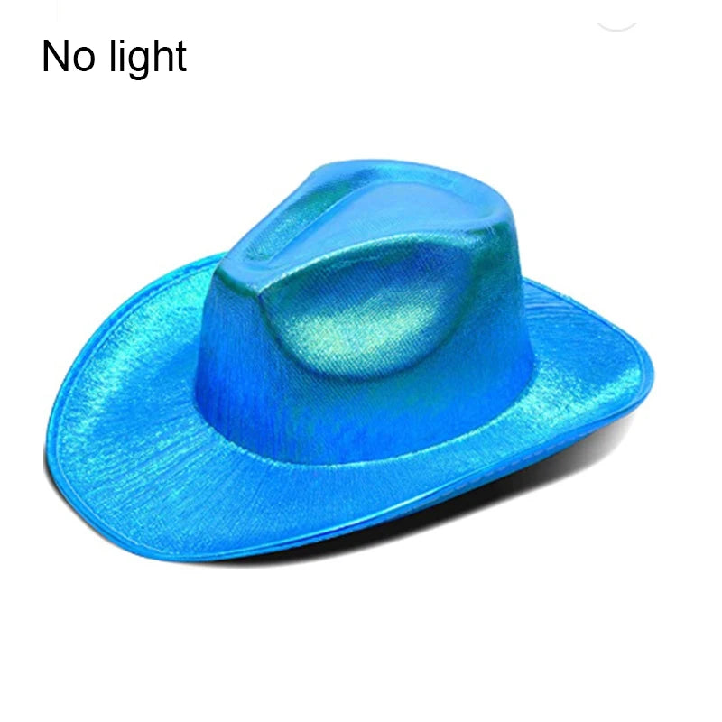 Luminous Neon LED Men Women Solid Color Bucket Hats Hip Hop Panama Cap Fisherman Hats Cotton Outdoor Summer Casual Fishing Cap